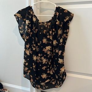 Laurene Conrad blouse and Shaw